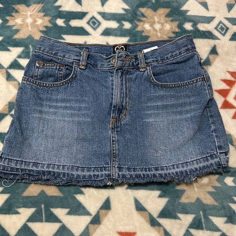 Xoxo blue jean skirt size small